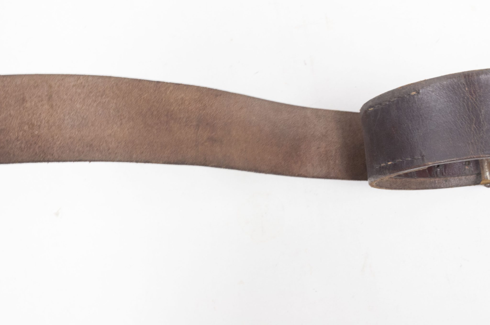 SA buckle + belt with rare horizontal swastika