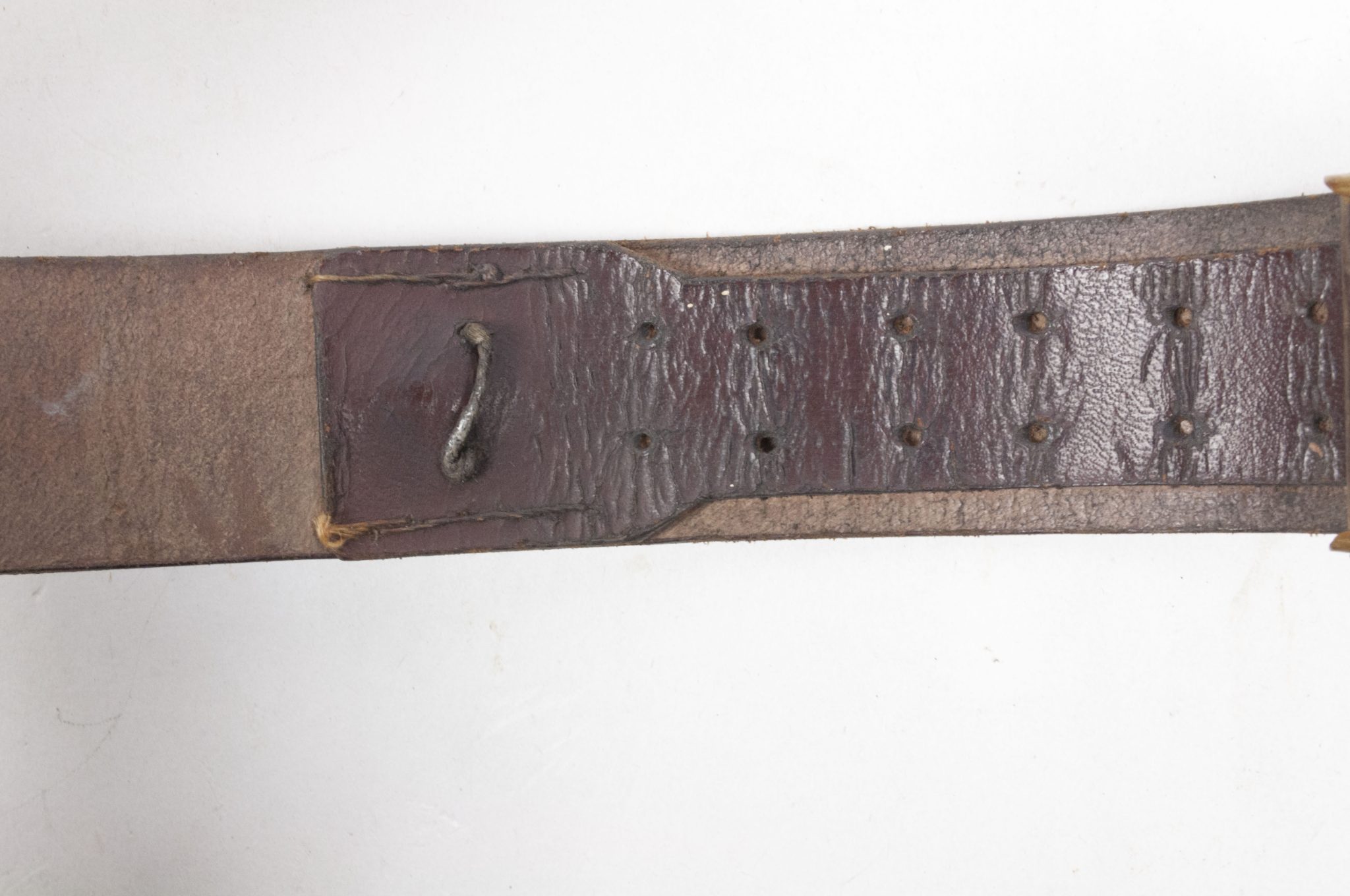 SA buckle + belt with rare horizontal swastika