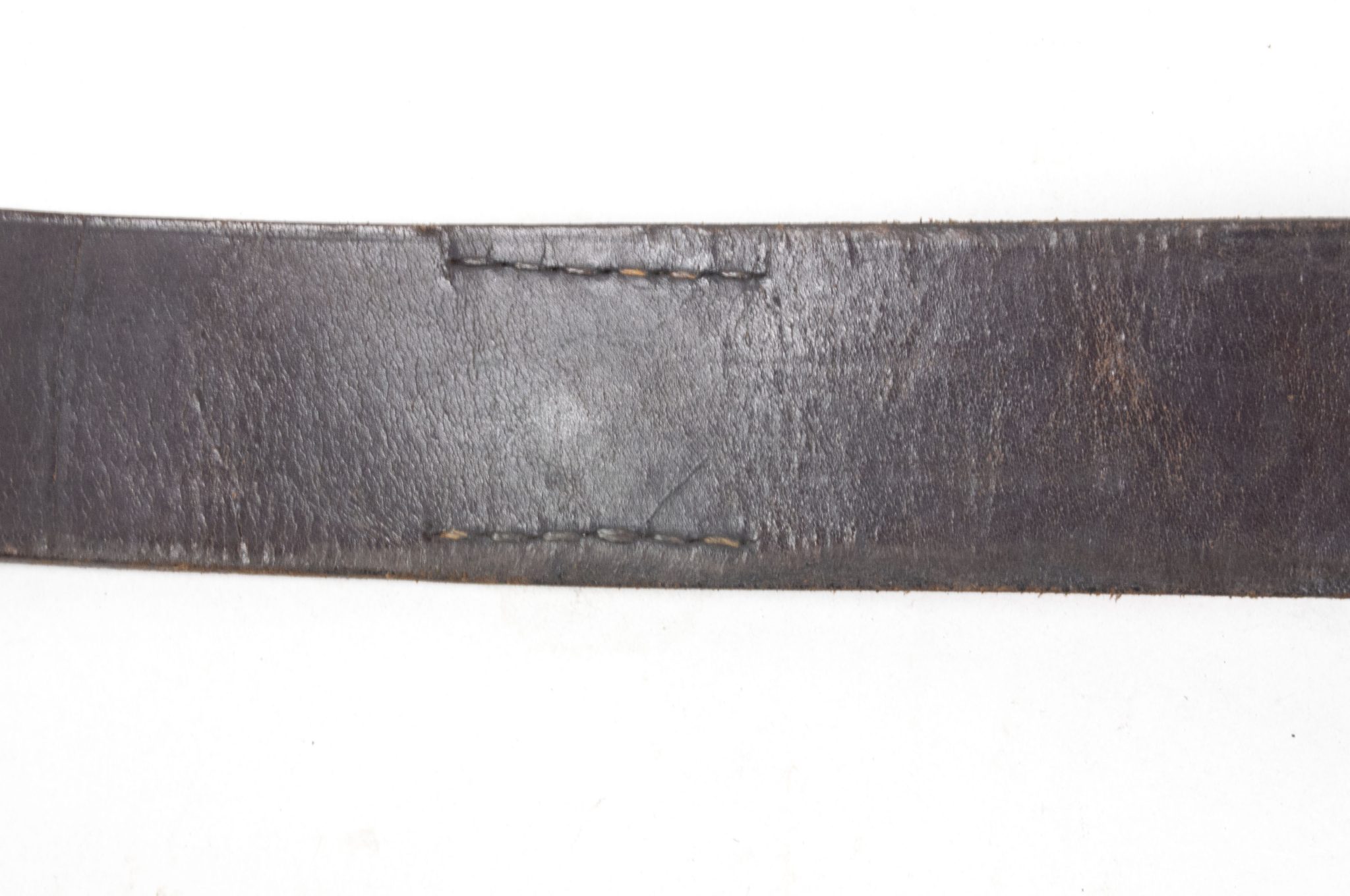 SA buckle + belt with rare horizontal swastika