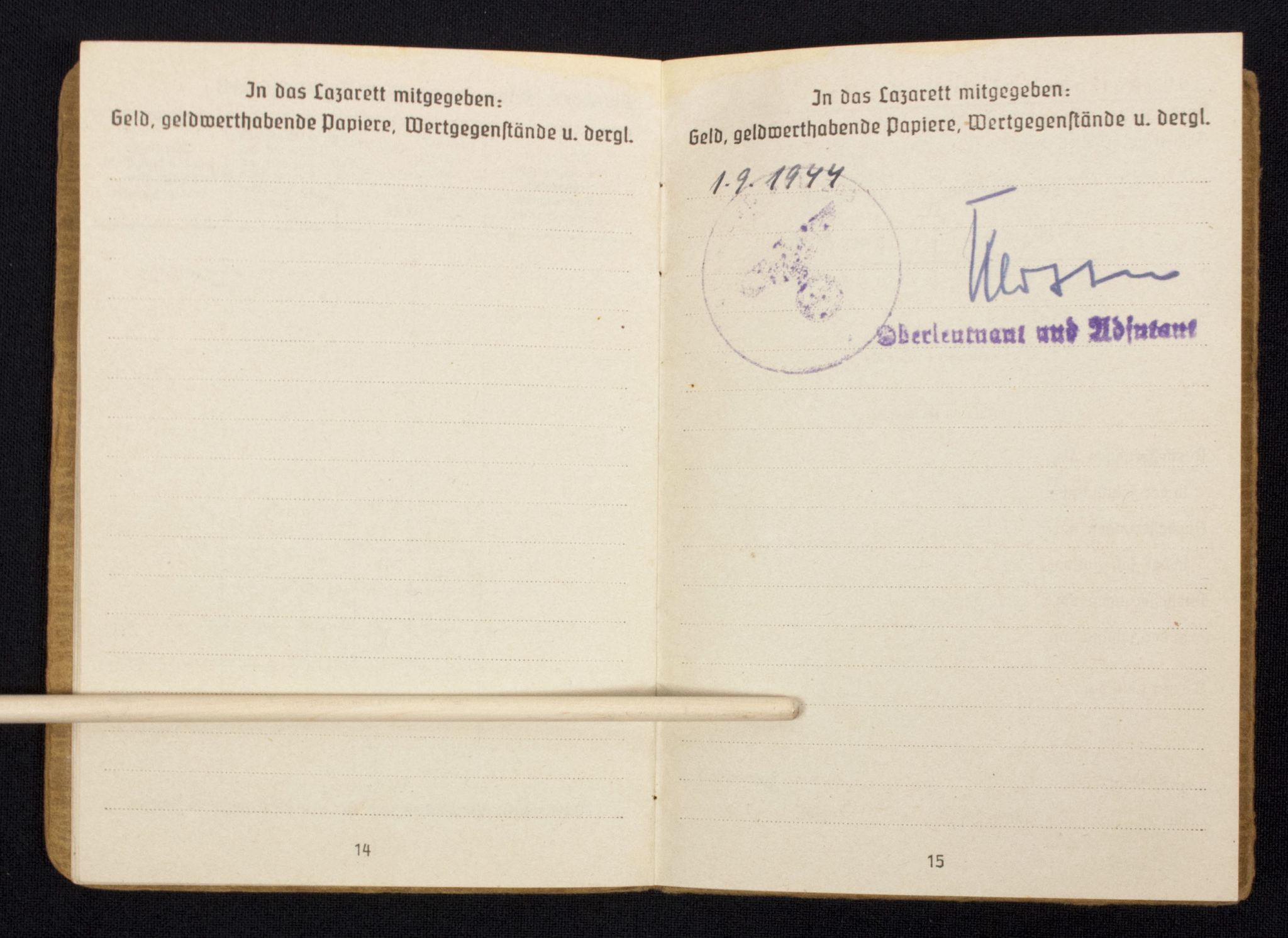 Soldbuch Gren.Ers. u. Ausb. Btl. 203 (with KVK2, EK1, Ek2, VWA Schwarz)