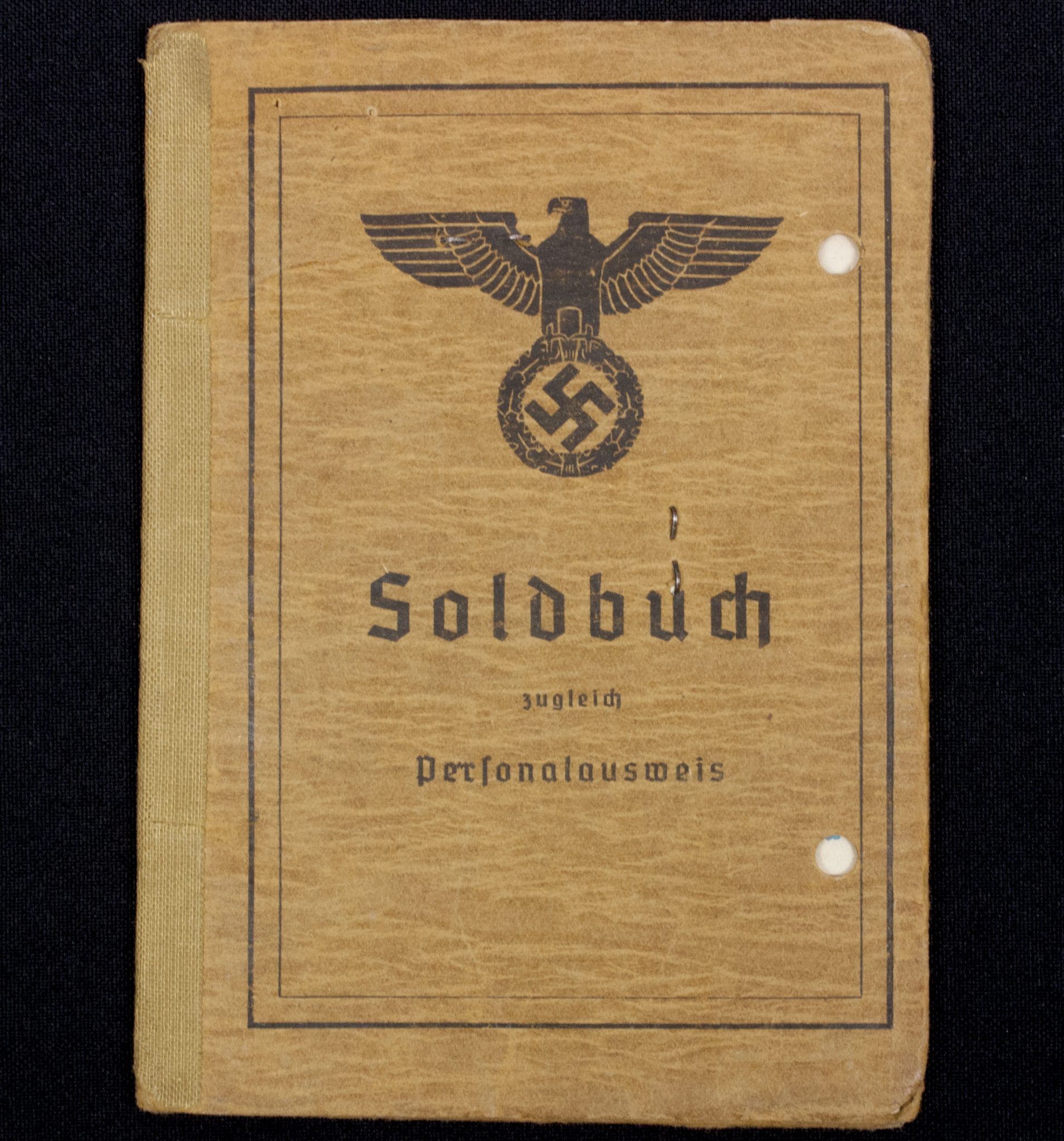 Soldbuch Gren.Ers. u. Ausb. Btl. 203 (with KVK2, EK1, Ek2, VWA Schwarz)