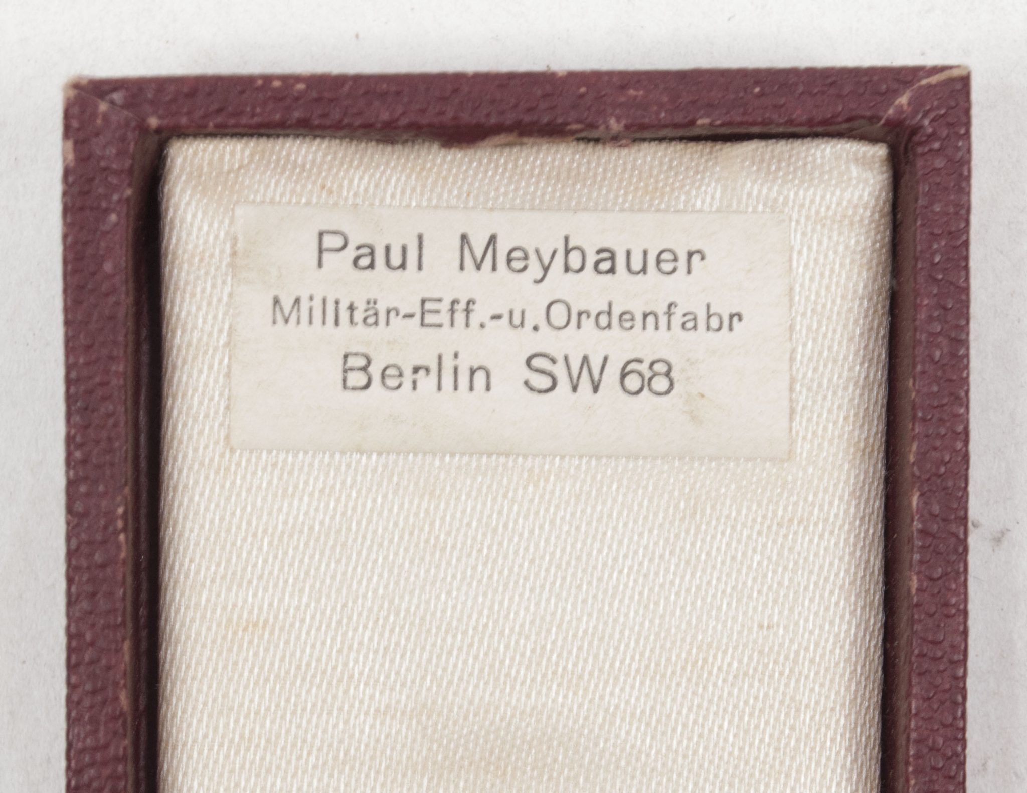 Sudetenland Annexation medal + case