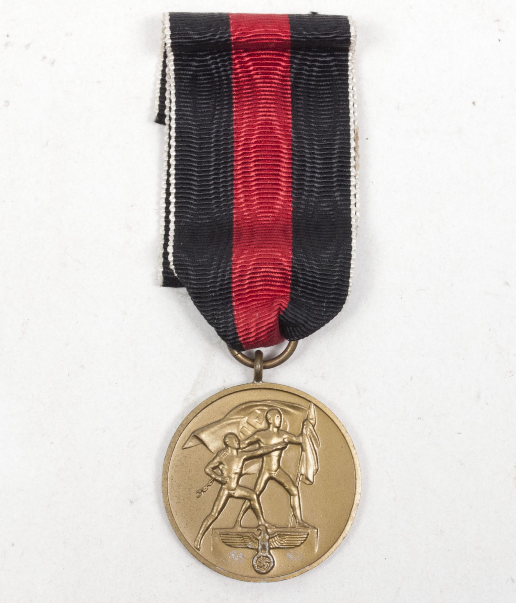Sudetenland Annexation medal + case