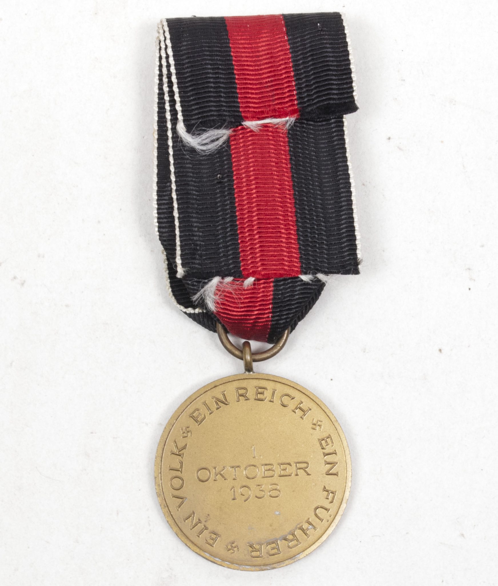 Sudetenland Annexation medal + case