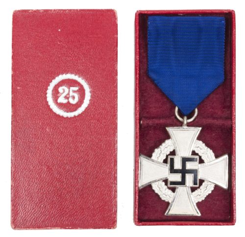 Treue Dienst 25 Jahre + etui (MM Wächtler & Lange)