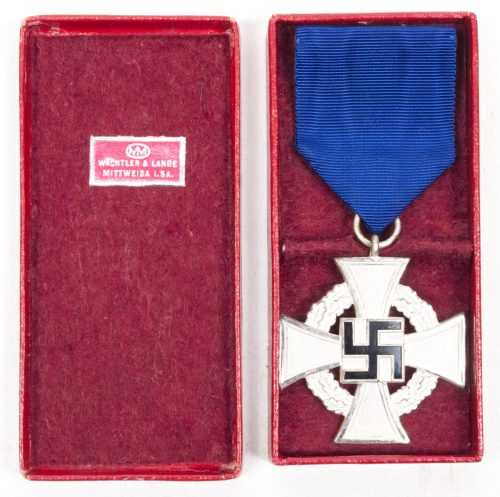 Treue Dienst 25 Jahre + etui (MM Wächtler & Lange)