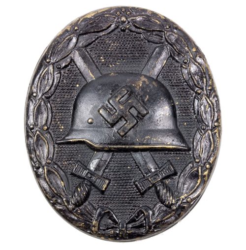Verwundetenabzeichen im schwarz Woundbadge black