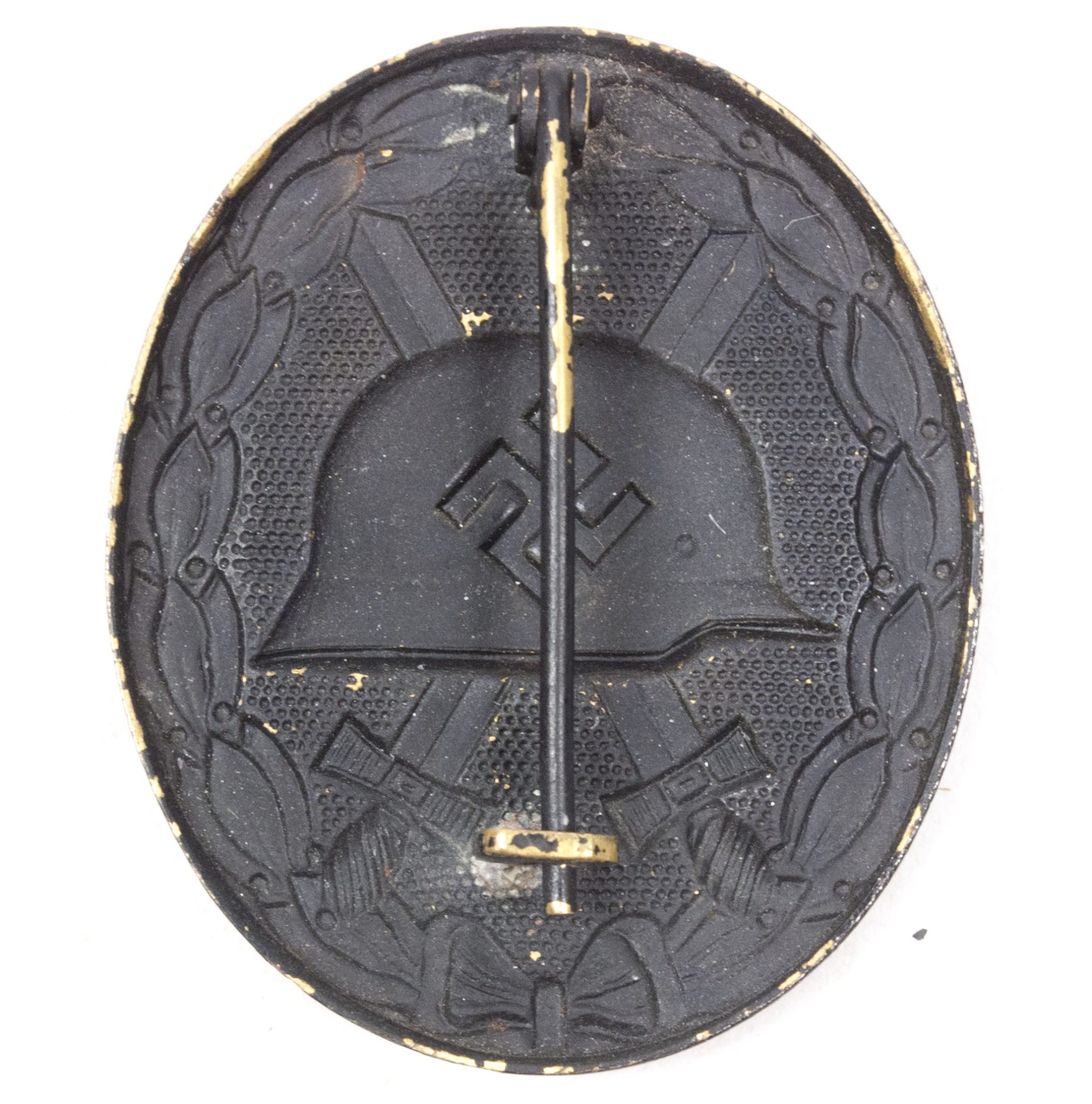 Verwundetenabzeichen im schwarz Woundbadge black (2)