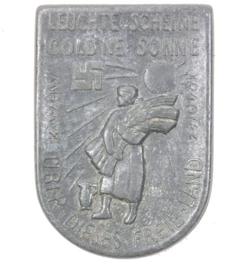 WHW 194041 über dieses Freie Land Leuchte Scheine Gold’ne Sonne abzeichen