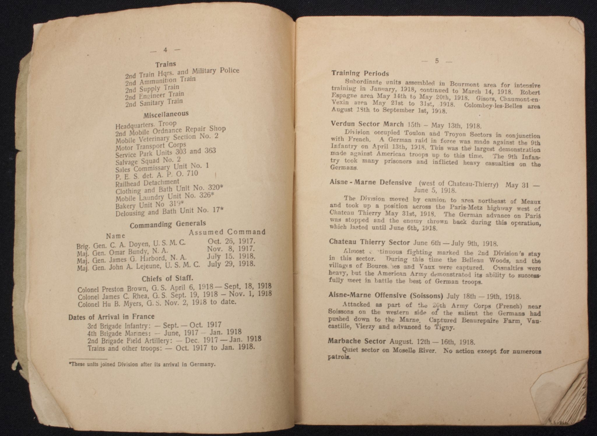 WWI NAMED AEF 2nd Infantry Division - 23rd Ambulance Company grouping - RARE - Image 210