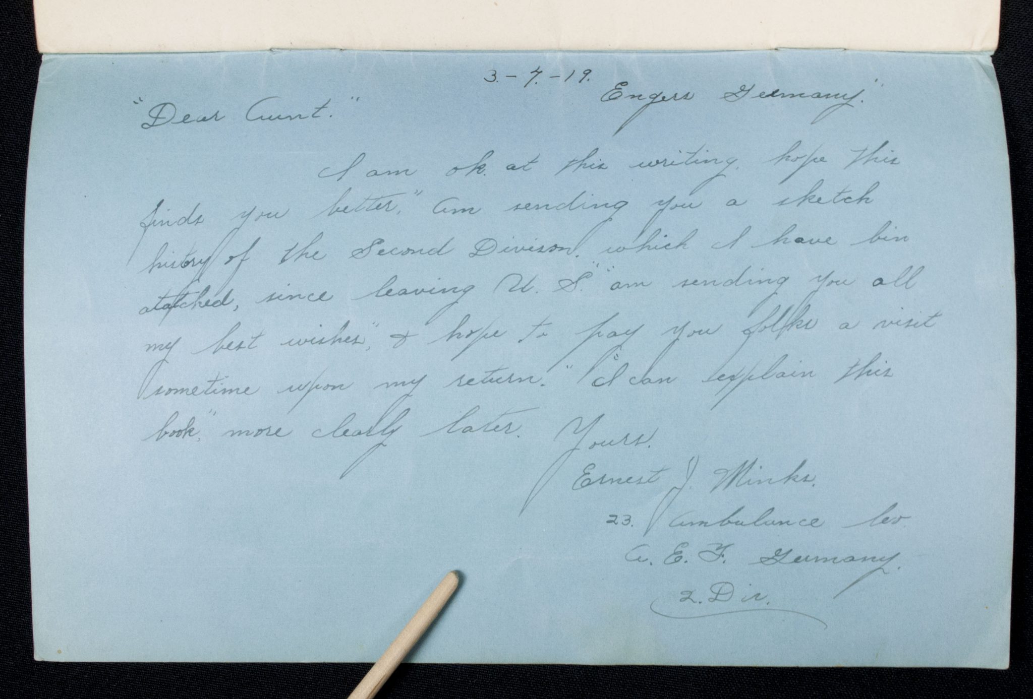 WWI NAMED AEF 2nd Infantry Division - 23rd Ambulance Company grouping - RARE - Image 153