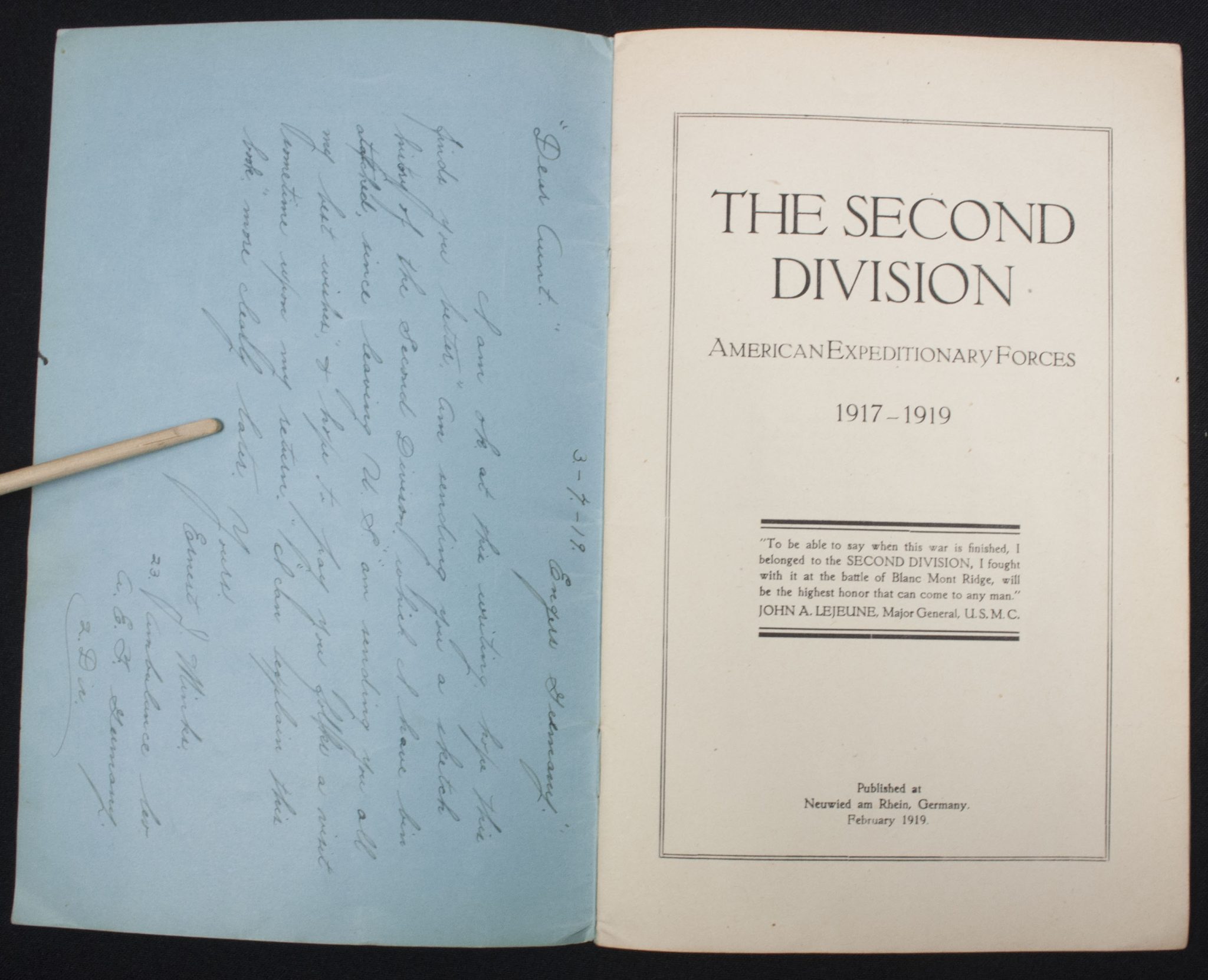 WWI NAMED AEF 2nd Infantry Division - 23rd Ambulance Company grouping - RARE - Image 154