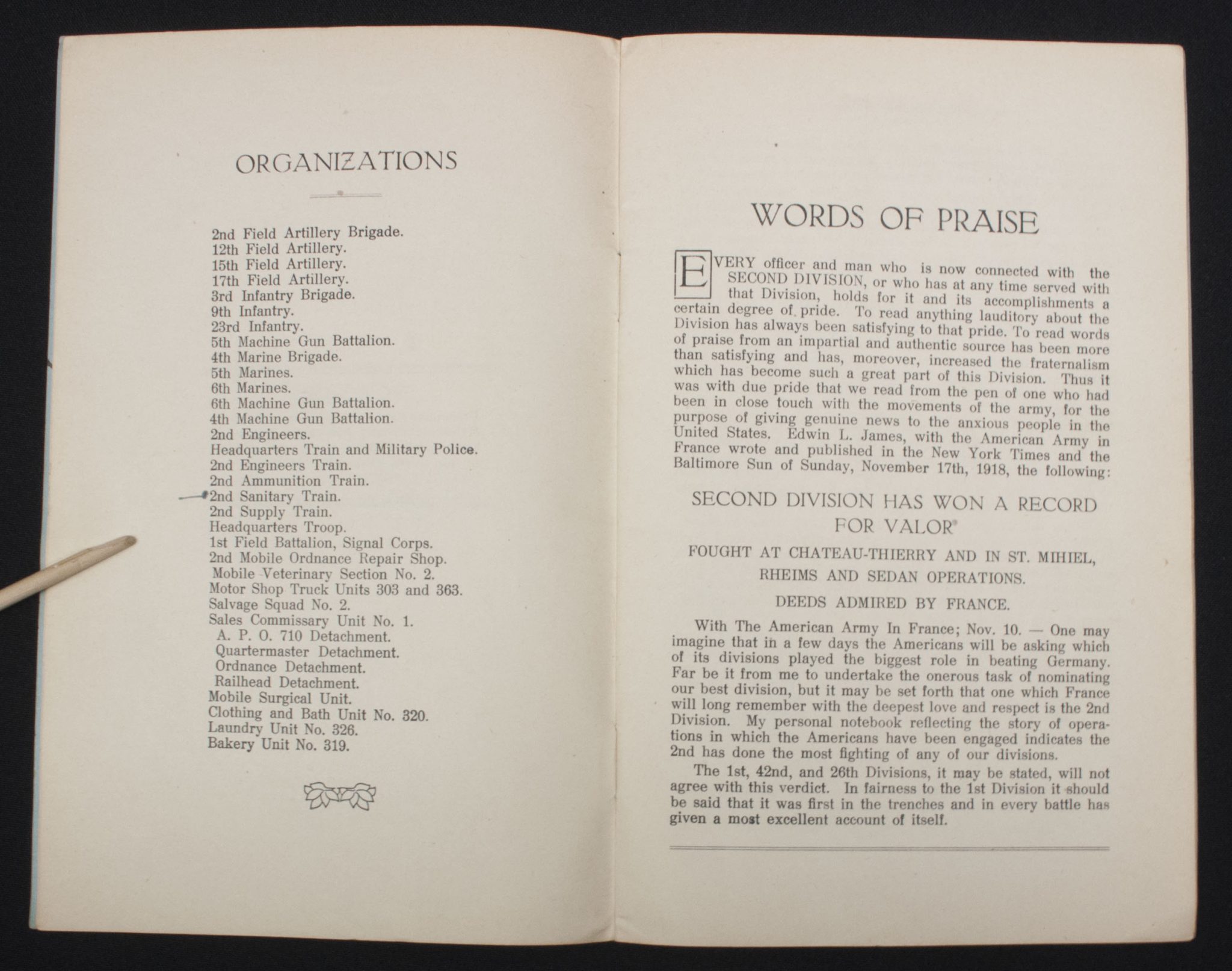 WWI NAMED AEF 2nd Infantry Division - 23rd Ambulance Company grouping - RARE - Image 156