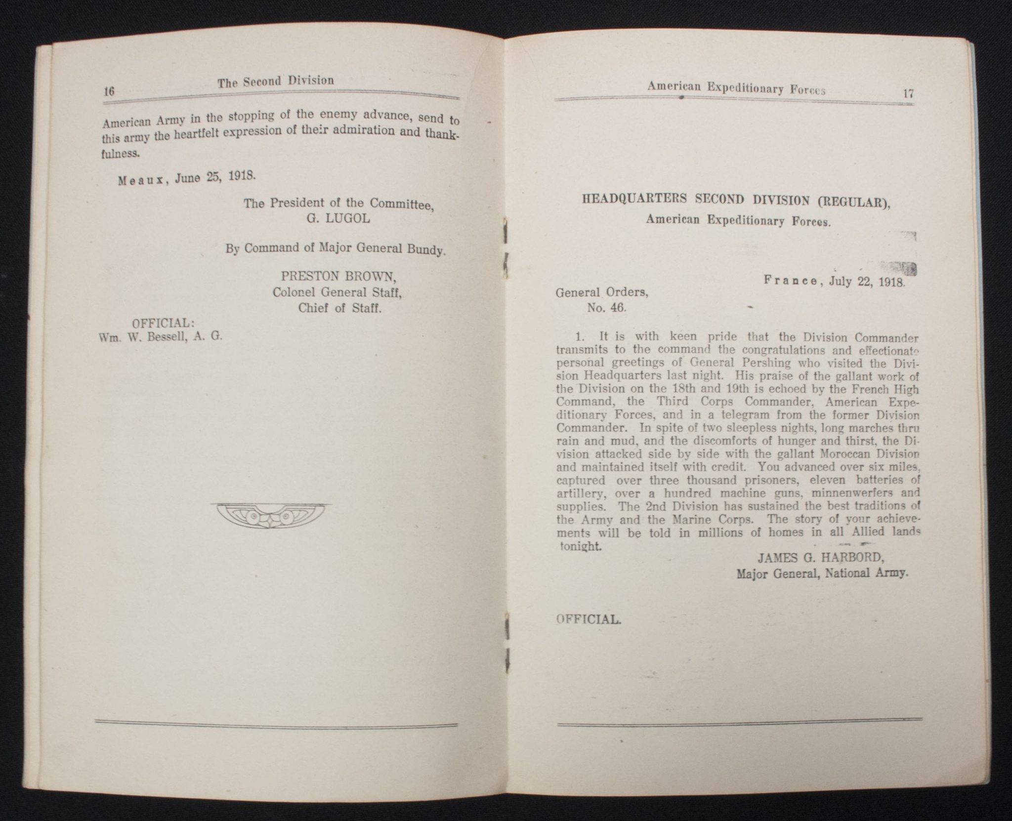 WWI NAMED AEF 2nd Infantry Division - 23rd Ambulance Company grouping - RARE - Image 158