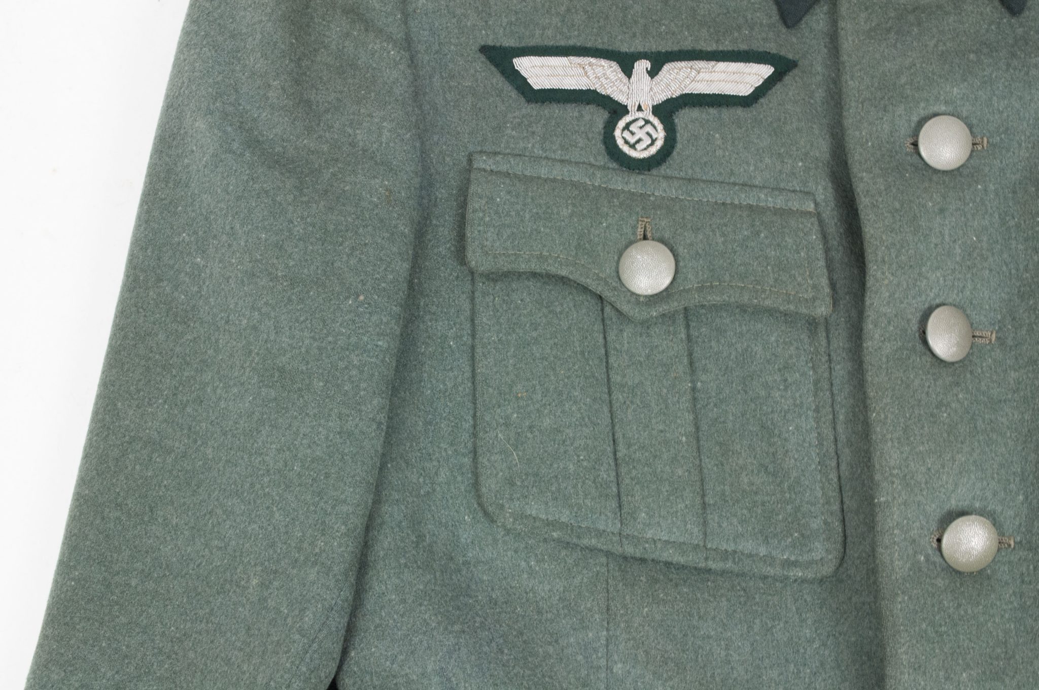 Wehrmacht (Heer) M36 Infanterie tunic - Leutnant IR 37 Osnabrück - Image 12