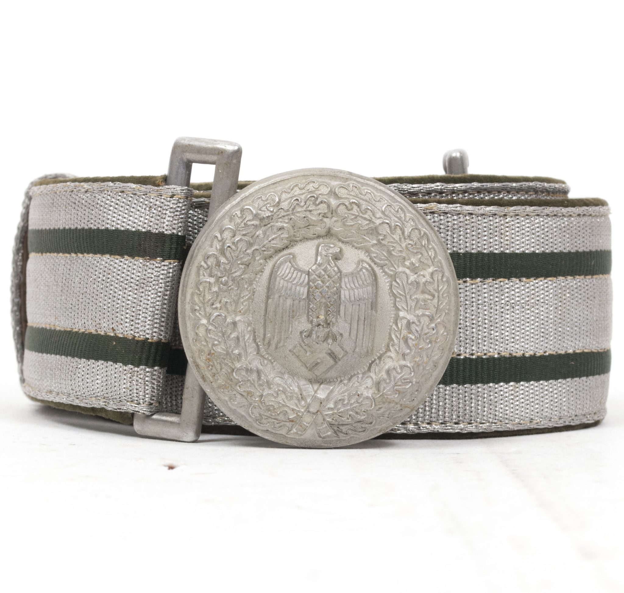 Wehrmacht (Heer) Officers parade belt and buckle (2) Wehrmacht (Heer) Officers parade belt and buckle