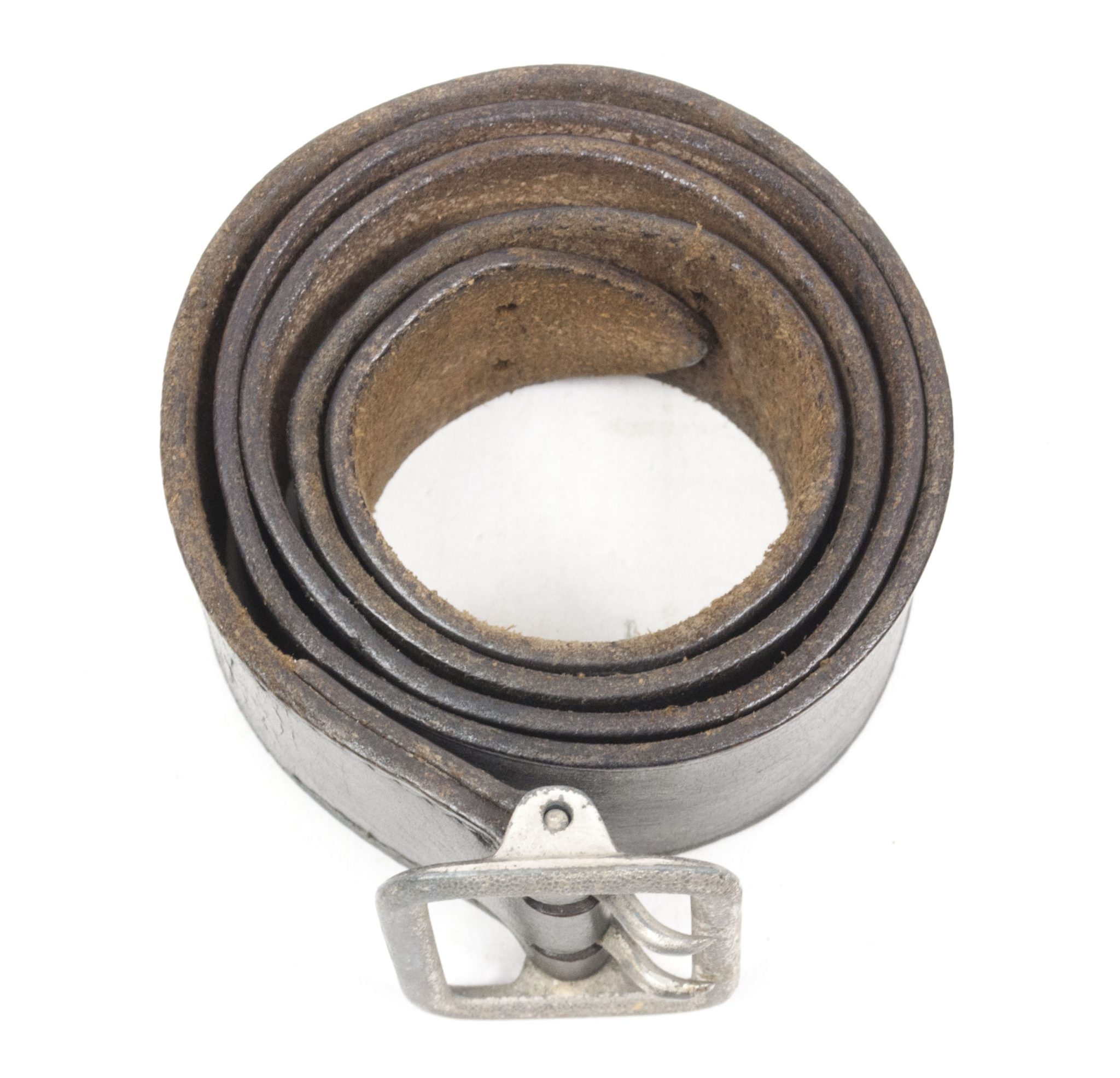 Wehrmacht (Heer) officers belt (marked RZM 11572 ) (104 cm) (4) Wehrmacht (Heer) officers belt (marked RZM 11572 ) (104 cm)