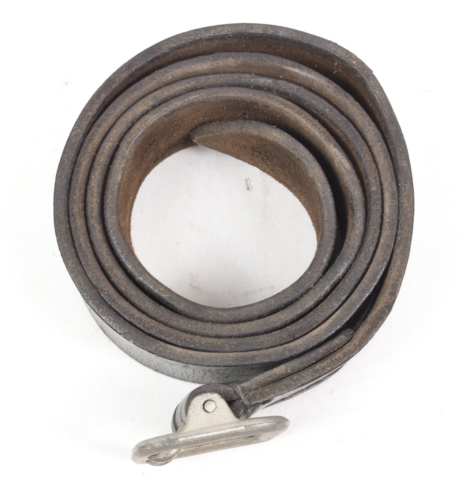 Wehrmacht (Heer) officers belt (marked RZM UE 97 ) (105 cm) (3) Wehrmacht (Heer) officers belt (marked RZM UE 97 ) (105 cm)