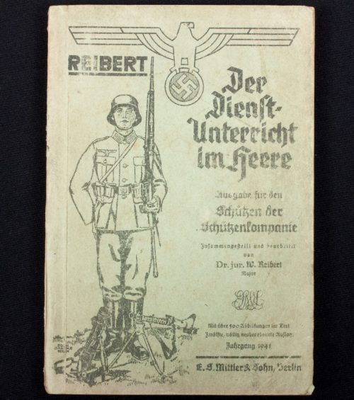 (Book) Reibert Der Dienstunterricht im Heere Ausgabe für den Schützen der Schützenkompanie