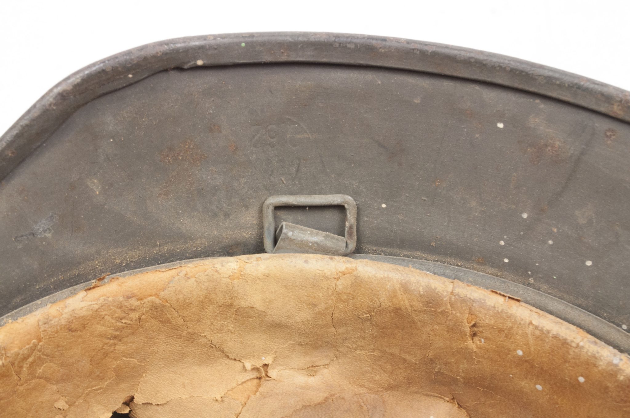 Danish WW2 reissued M42 “Lokal Forsvars Region V” helmet (Q62 M40) - Image 15