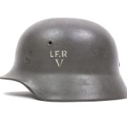 Danish WW2 reissued M42 “Lokal Forsvars Region V” helmet