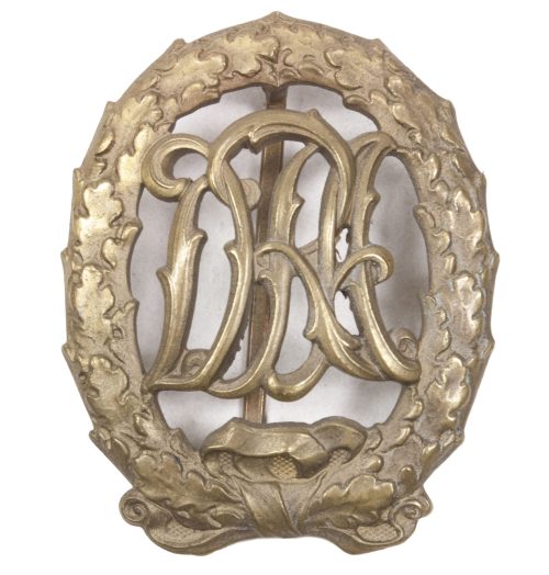 Deutsches Reichsabzeichen für Leibesübungen in bronze (DRA) (maker Wernstein)