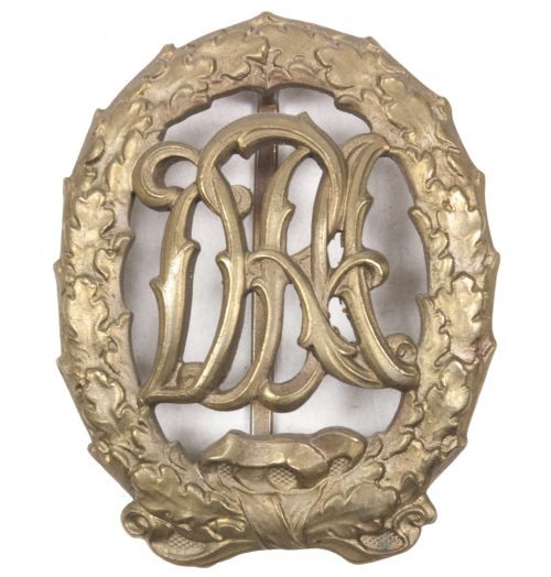 Deutsches Reichsabzeichen für Leibesübungen in bronze (DRA) (maker Wernstein)