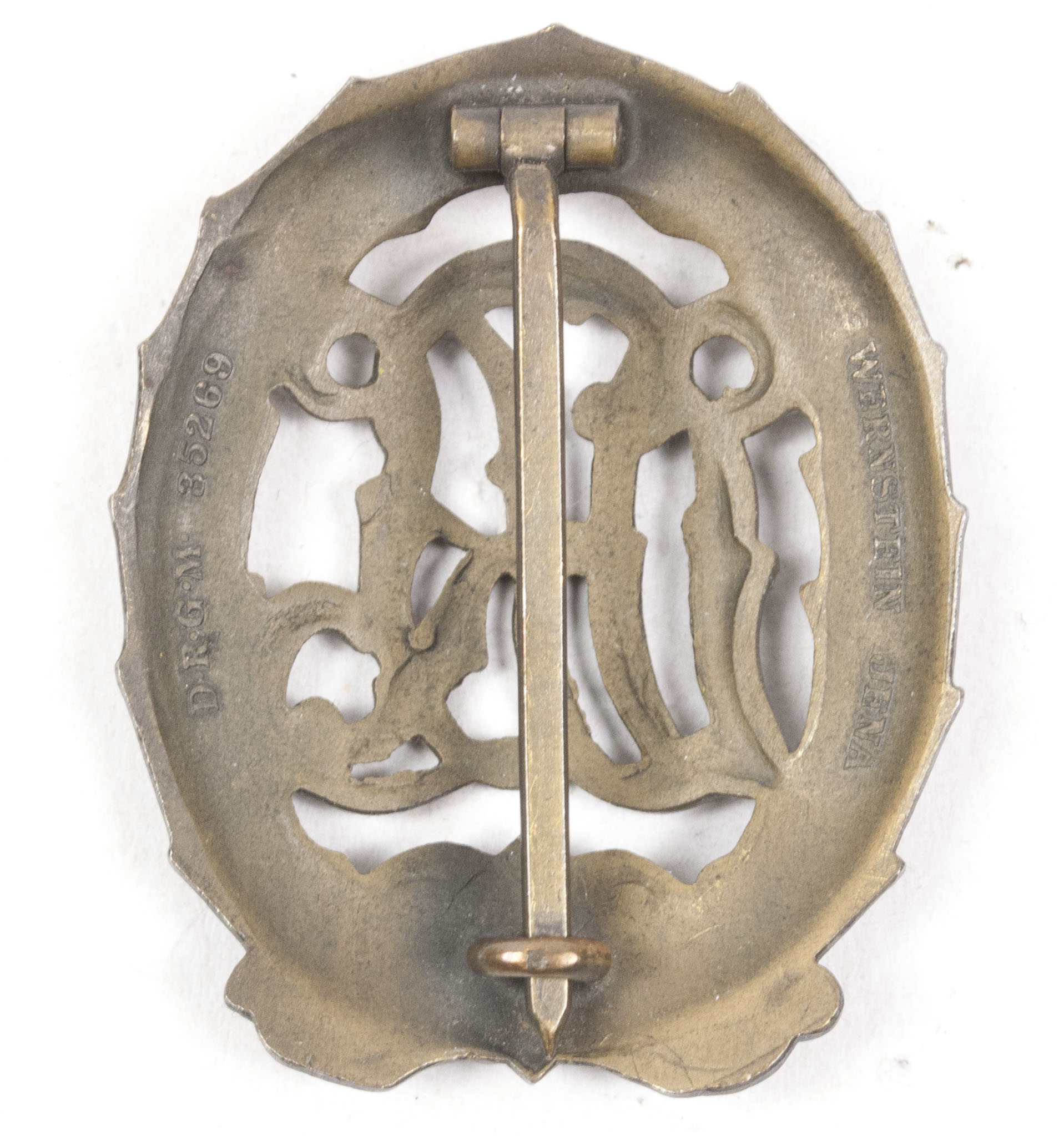 Deutsches Reichssportabzeichen (DRL) bronze – (Maker Wernstein Jena) (1) Deutsches Reichssportabzeichen (DRL) bronze – (Maker Wernstein Jena)