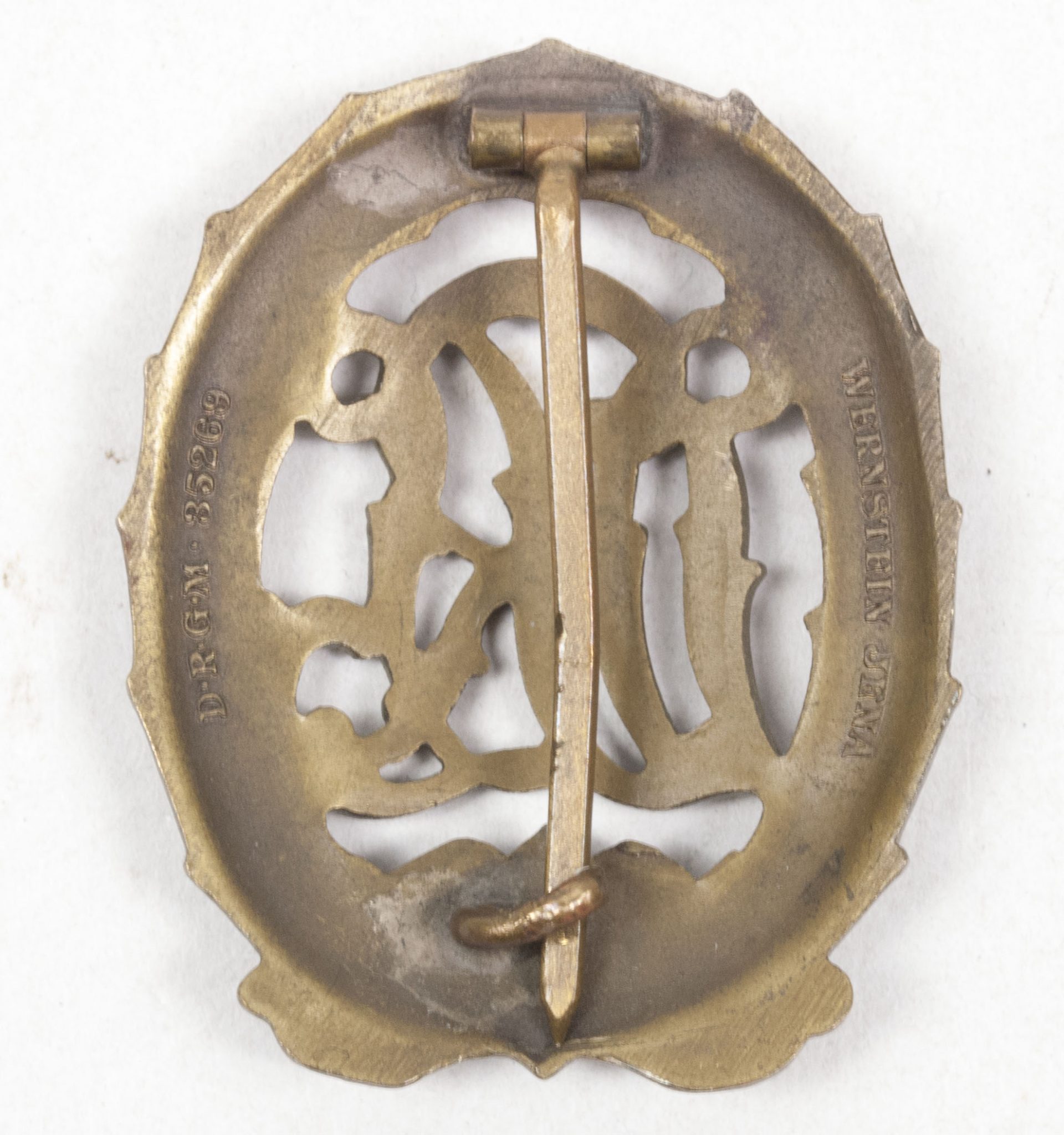 Deutsches Reichssportabzeichen (DRL) bronze – (Maker Wernstein Jena) (1) Deutsches Reichssportabzeichen (DRL) bronze – (Maker Wernstein Jena)