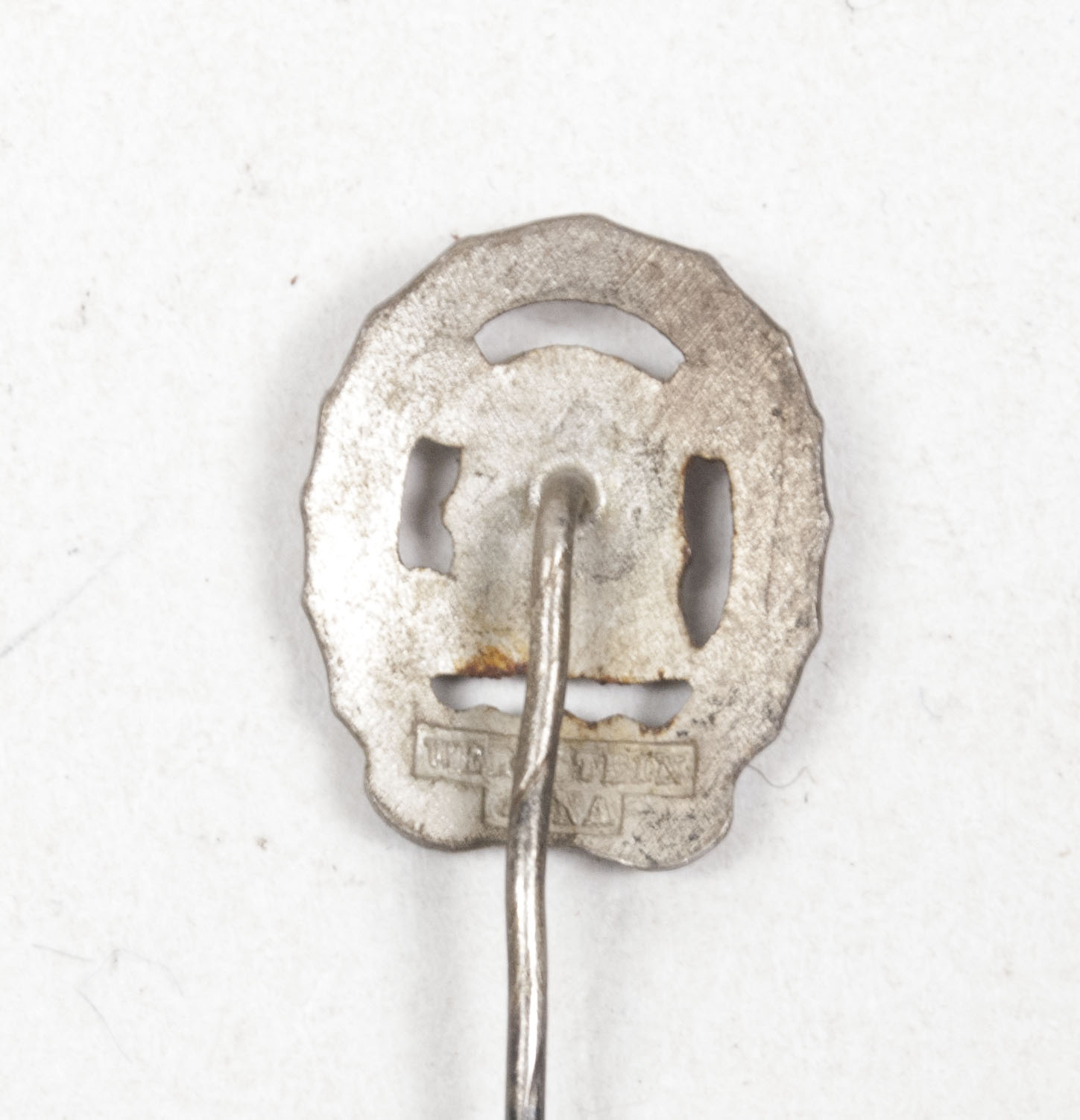 Deutsches Reichssportabzeichen (DRL) silver miniature stickpin (1) Deutsches Reichssportabzeichen (DRL) silver miniature stickpin