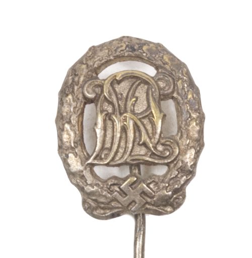 Deutsches Reichssportabzeichen (DRL) silver miniature stickpin