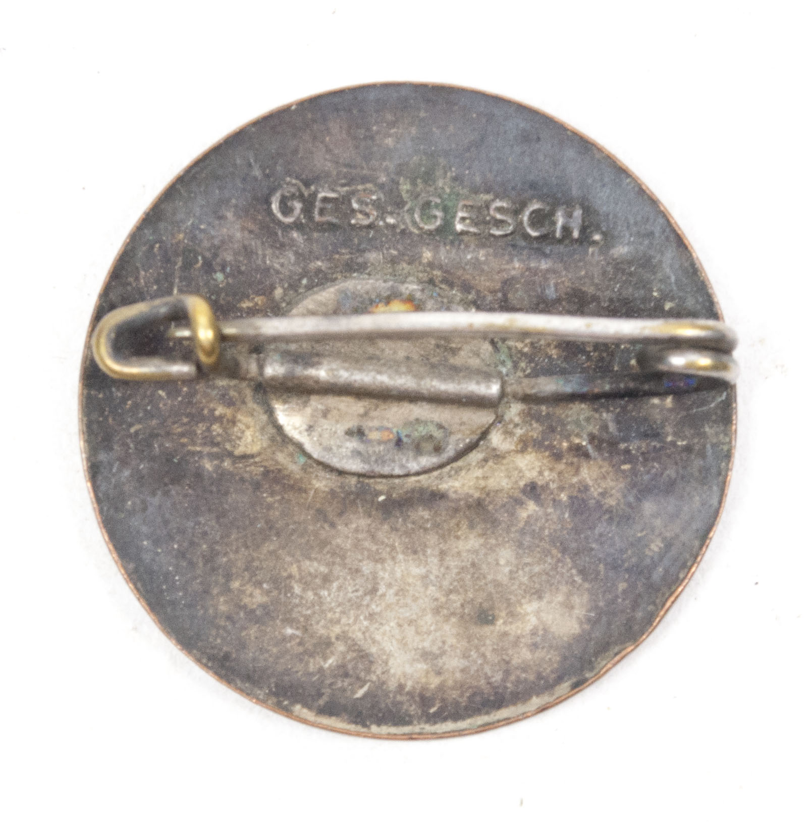Early NSDAP memberbadge (Ges Gesch) (2) Early NSDAP memberbadge (Ges Gesch)