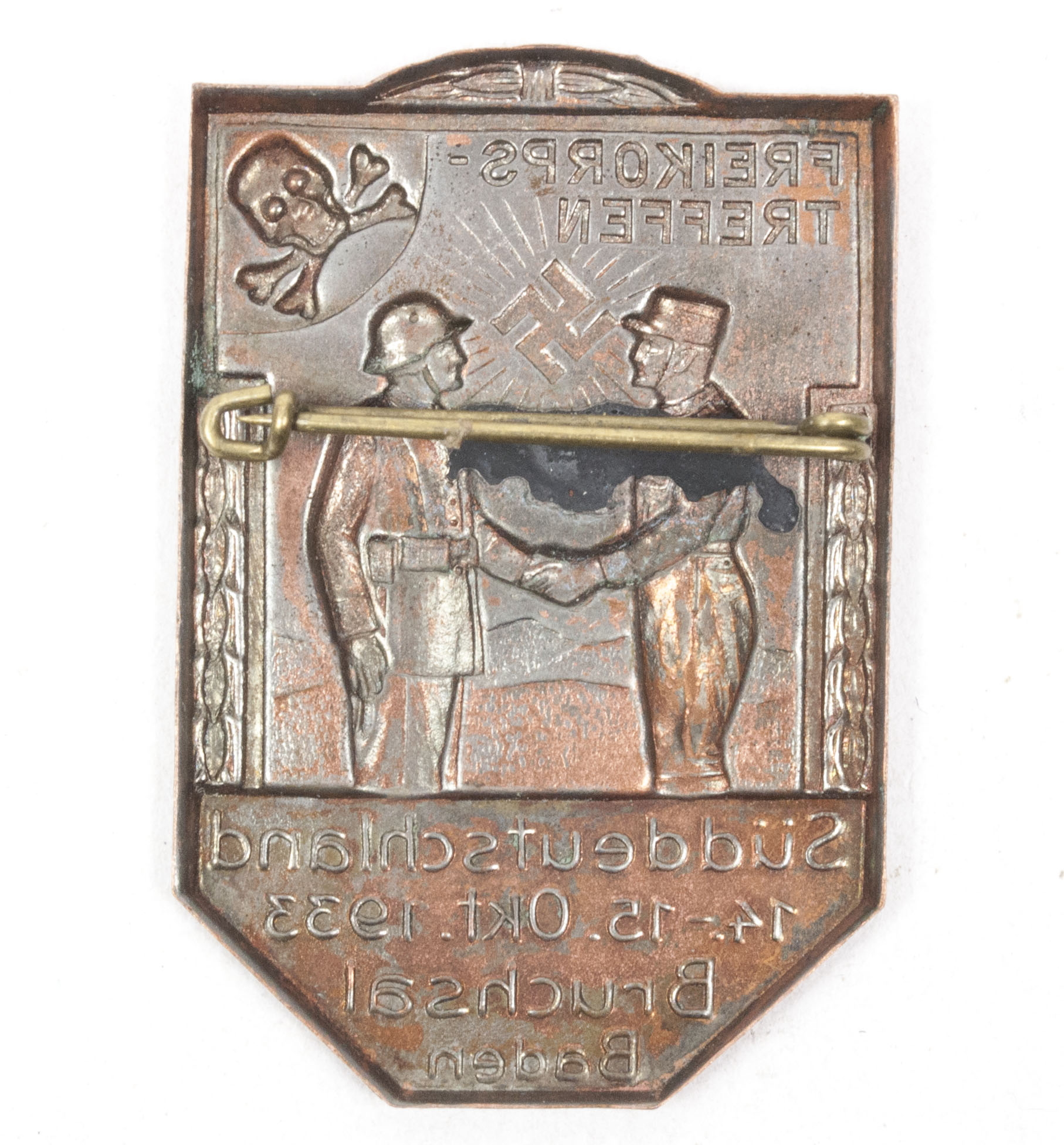 Freikorpstreffen Süddeutschland 14.15.Okt.1933 Bruchsal Baden – EXTREMELY RARE (2) Freikorpstreffen Süddeutschland 14.15.Okt.1933 Bruchsal Baden - EXTREMELY RARE