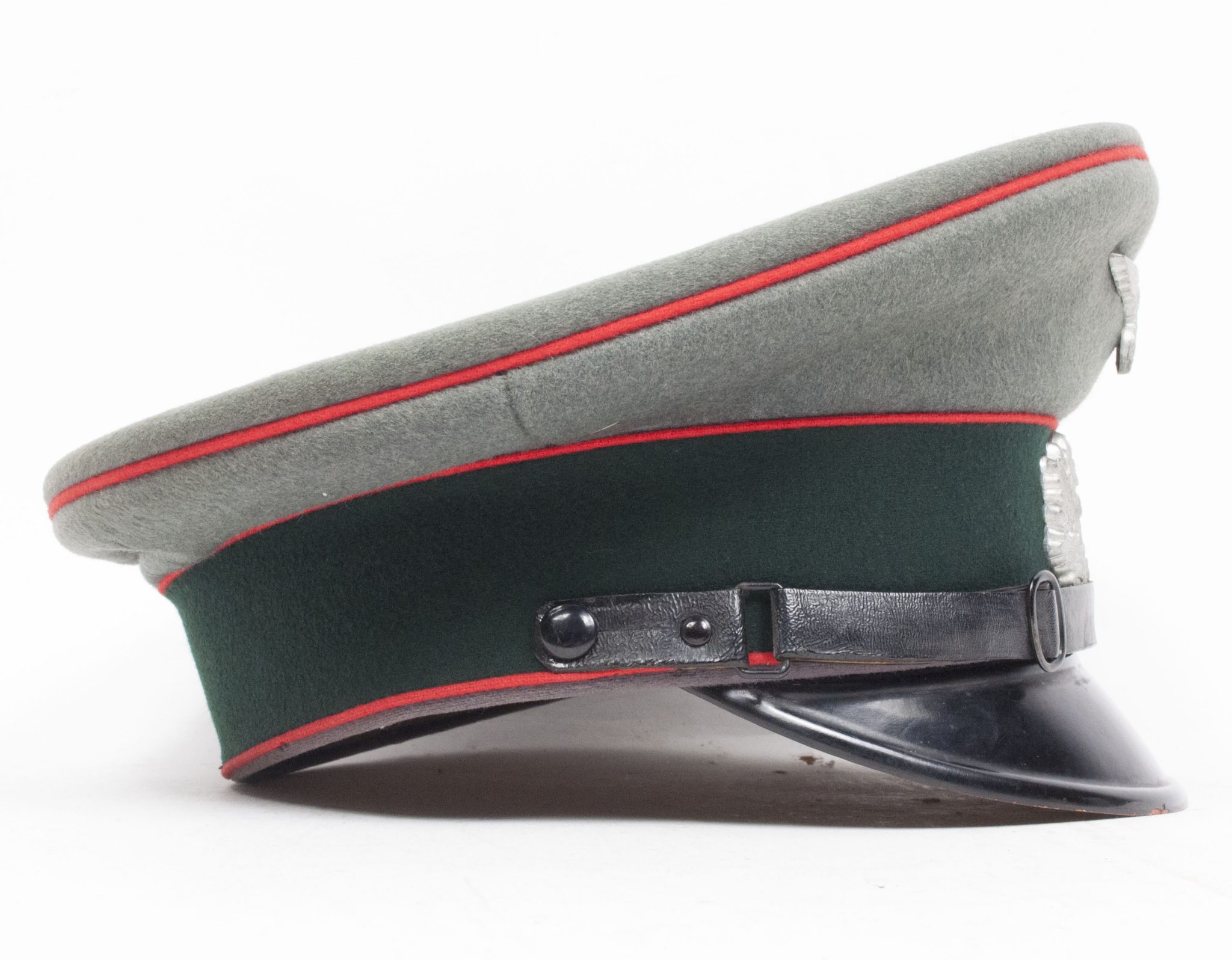 German Artillery NCO visor cap (NAMED: 3.1 A.R. 17. Erlangen) - Image 12
