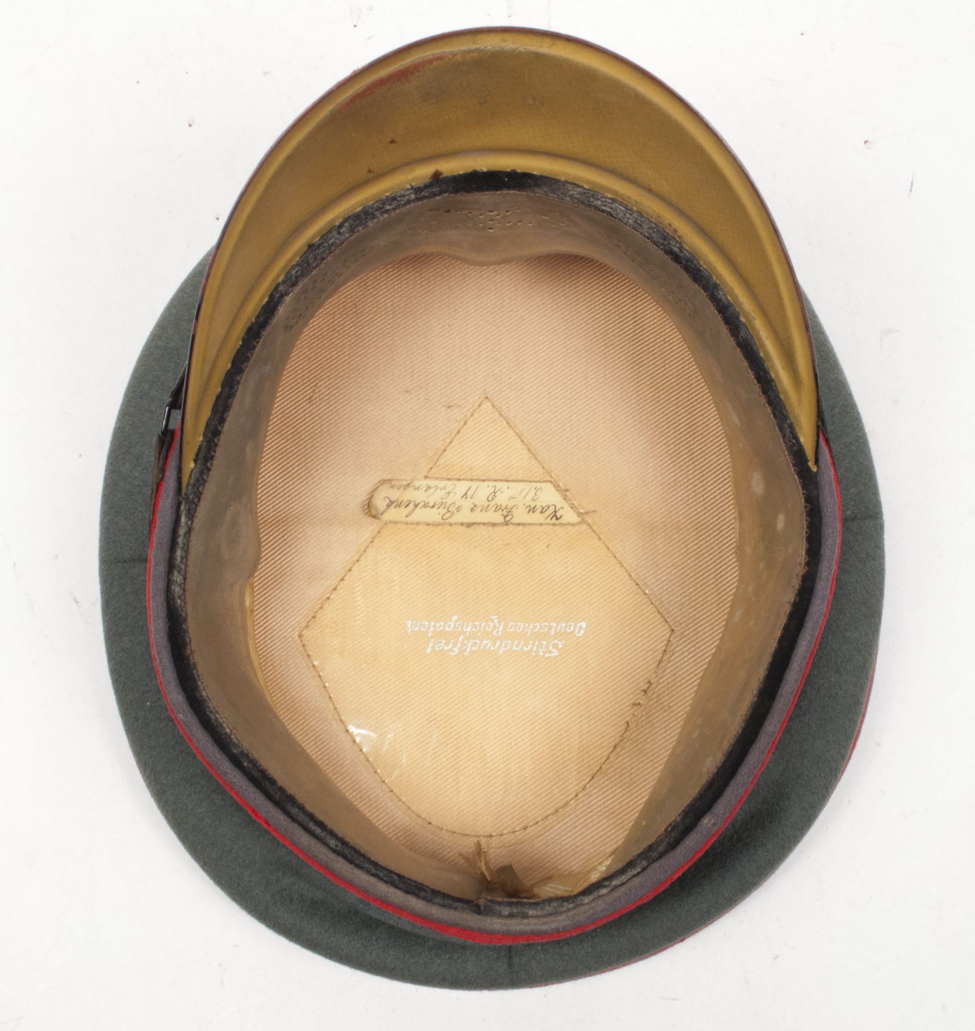 German Artillery NCO visor cap (NAMED: 3.1 A.R. 17. Erlangen) - Image 17