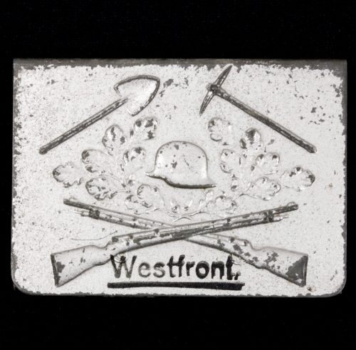 German WWI Matchbox holder Westfront - RARE