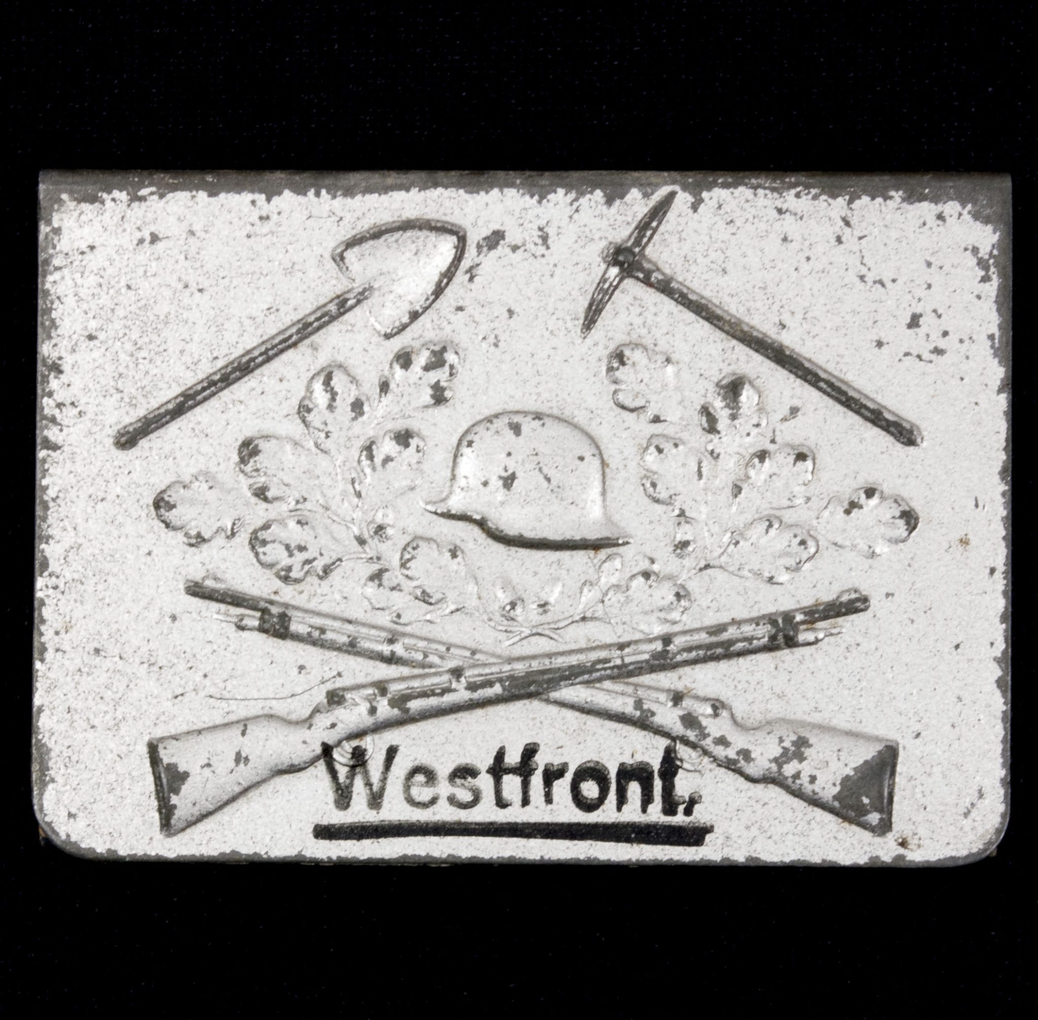 German WWI Matchbox holder Westfront - RARE