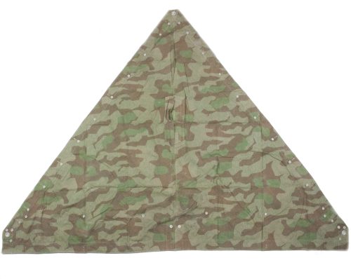 German Zeltbahn in Splittertarn camouflage pattern (Marked... Dressel 1940)