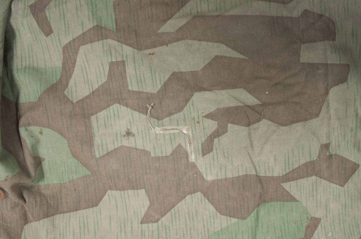 German Zeltbahn in Splittertarn camouflage pattern (RBNR 0/0573/0134 ...