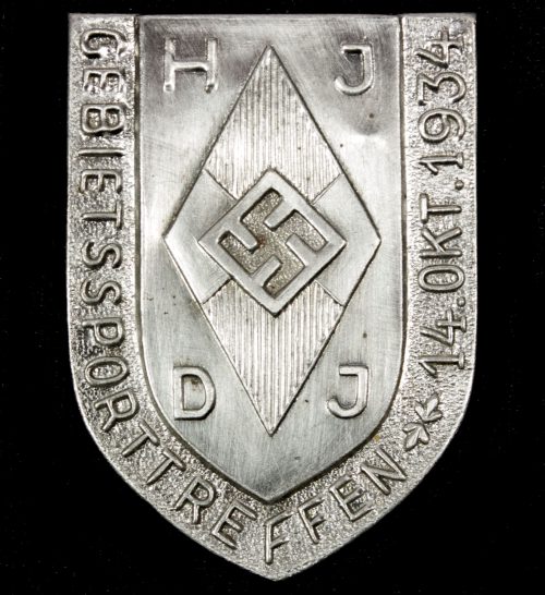 Hitlerjugend (HJ) Gebietssporttreffen 14. Okt. 1934