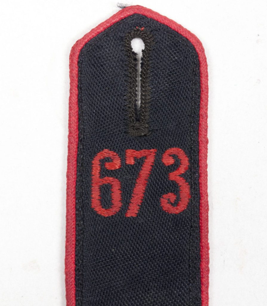 Hitlerjugend (HJ) single shoulderboard for Bann 673 “Eupen”