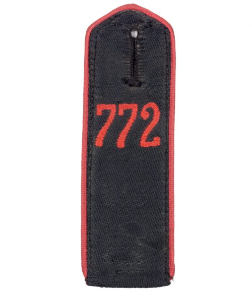 Hitlerjugend (HJ) single shoulderboard for Bann 772