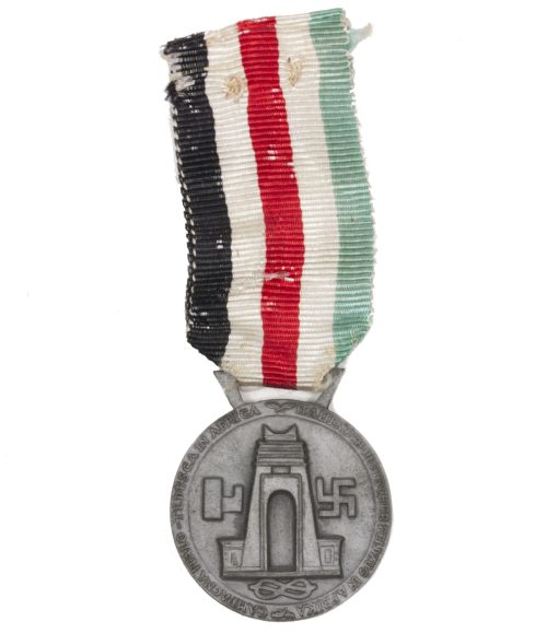 ItalianGerman African Campaign Medal (silver color)