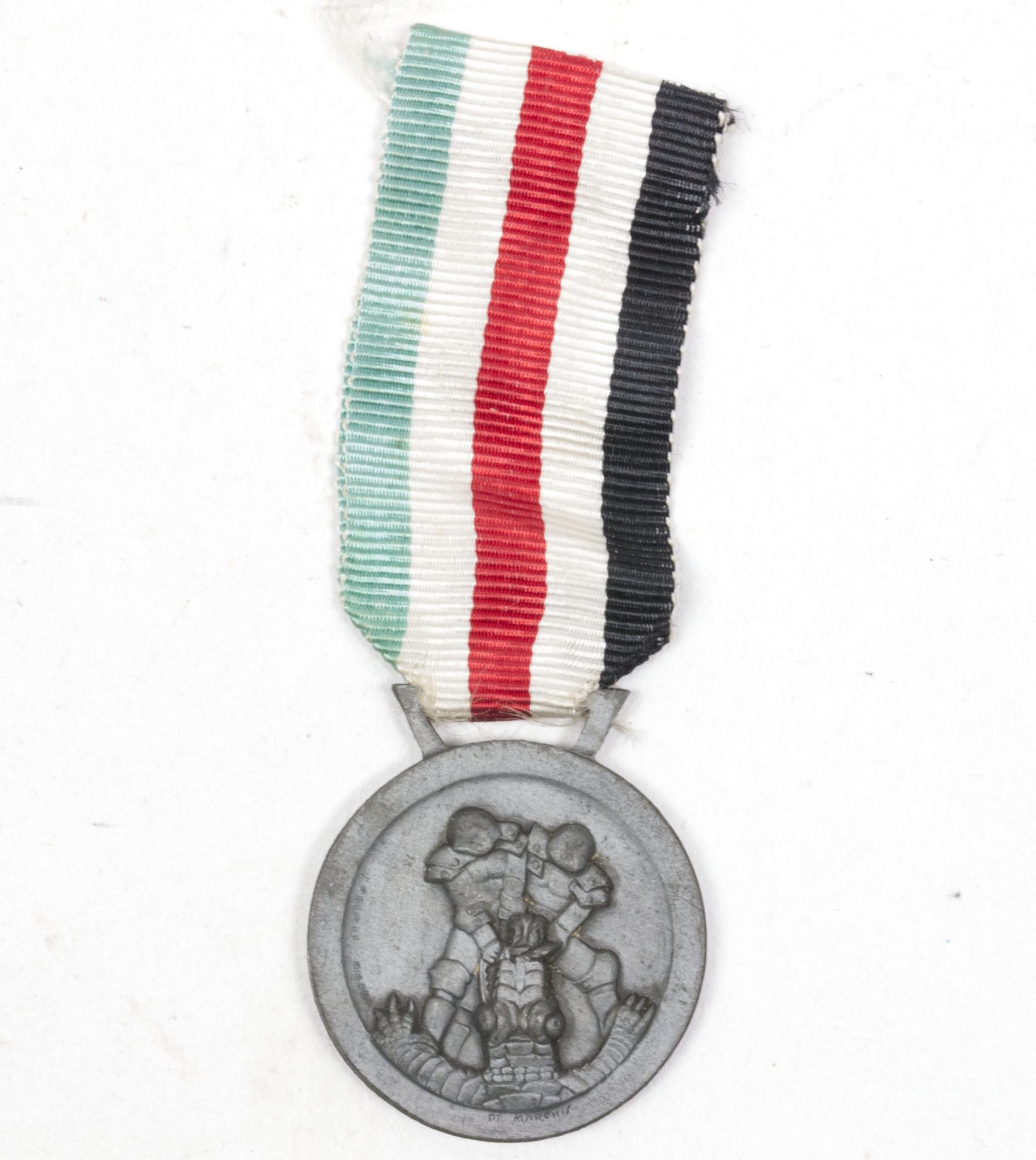ItalianGerman African Campaign Medal (silver color) (3) ItalianGerman African Campaign Medal (silver color)