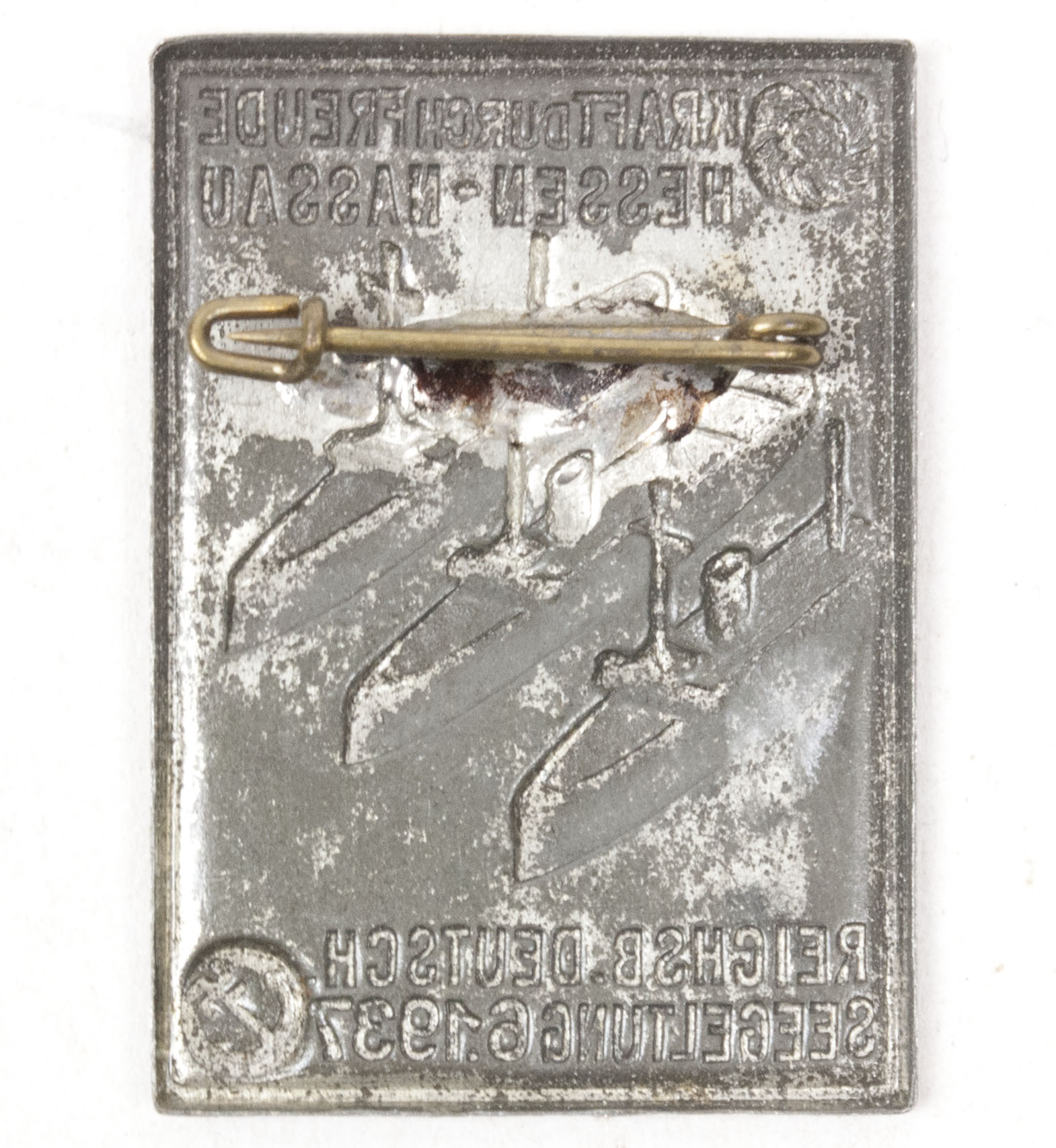 Kraft durch Freude (KDF) Hesen-Nassau Reichsb. Deutsch Seegeltung 7.1937 (3) Kraft durch Freude (KDF) Hesen-Nassau Reichsb. Deutsch Seegeltung 7.1937