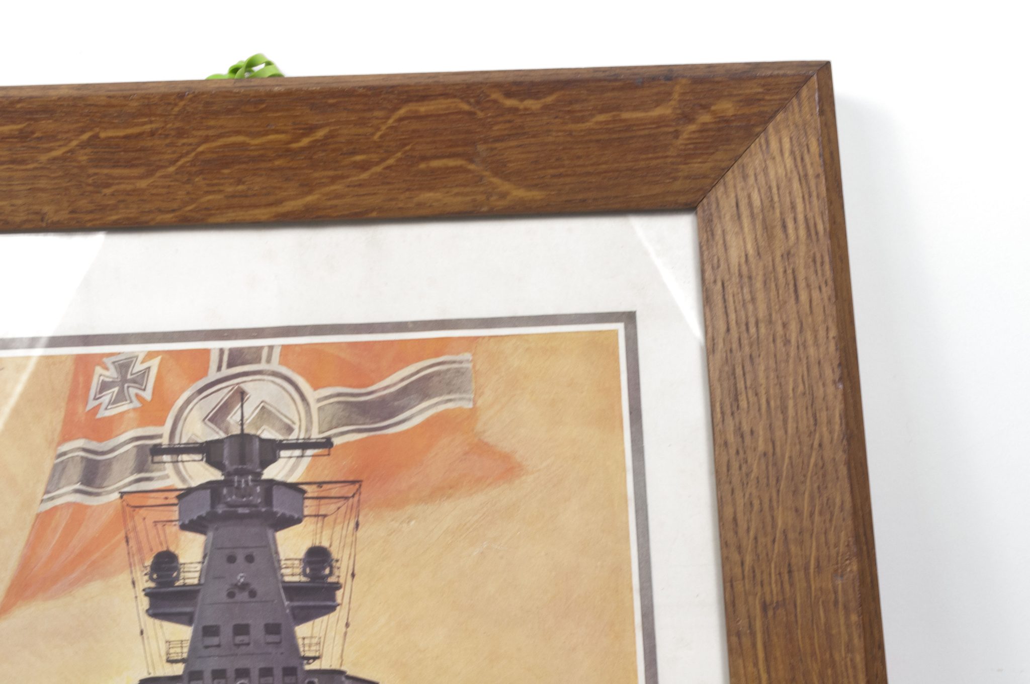 Kriegsmarine (KM) framed luxuary citation (55x40 cm) - Image 12