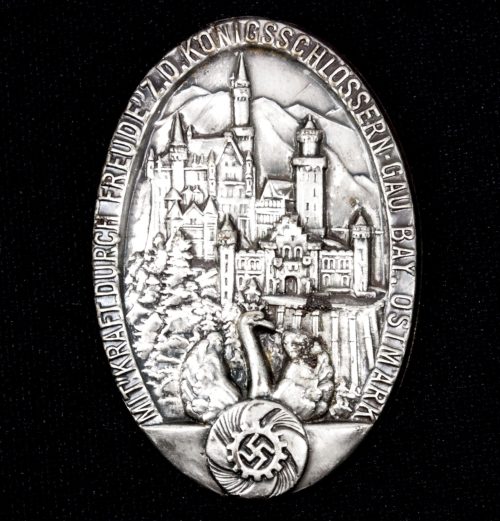 Mit Kraft durch Freude (KDF) z.d. Königsschlössern Gau Bay. Ostmark