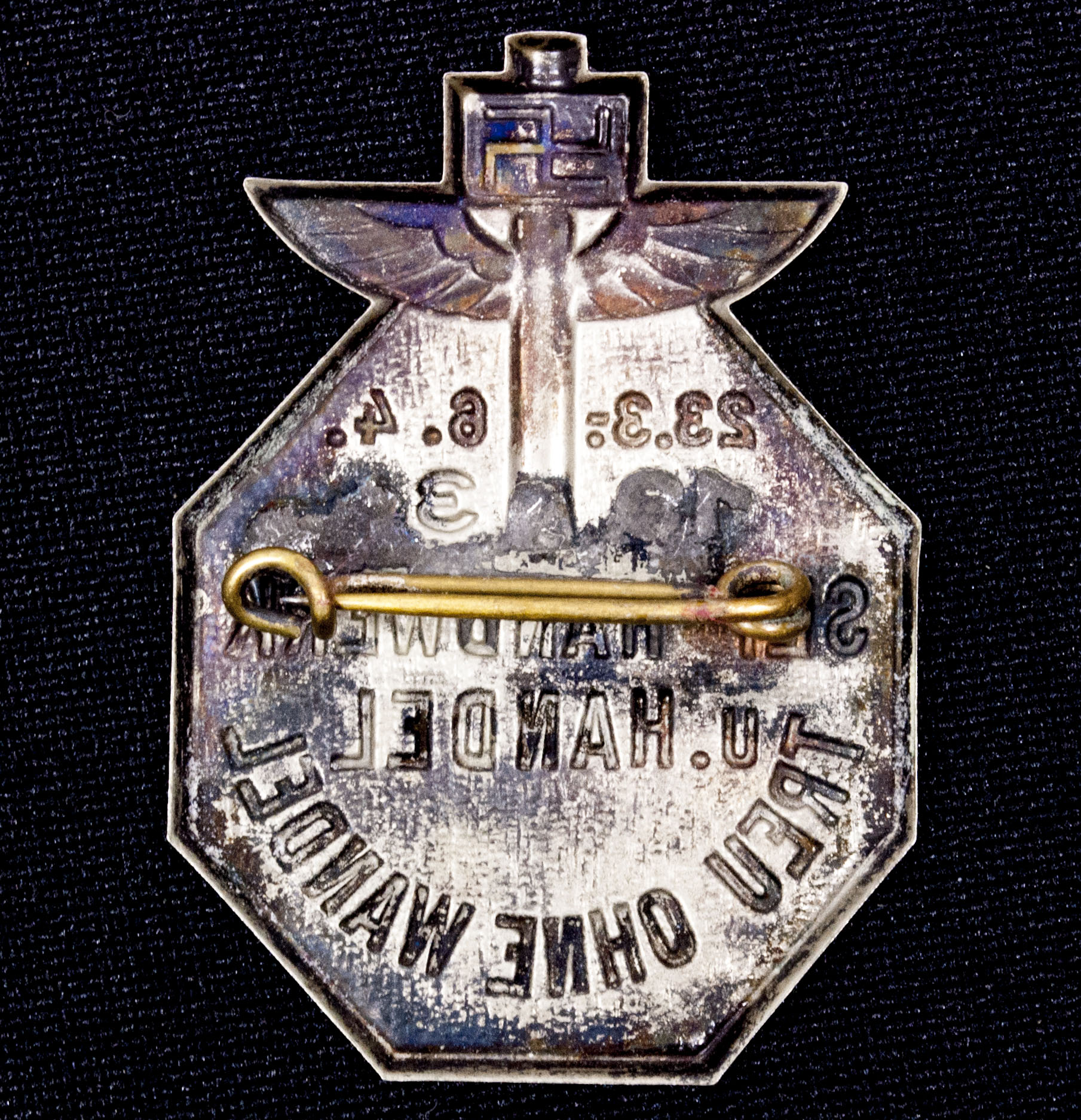 N.S. Hago – Sei Handwerk u. Handel 23.3.-6.4.1934 Treu ohne Wandel abzeichen