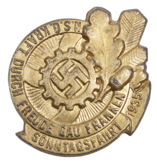 N.S.G. Kraft durch Freude Gau Franken Sonntagsfahrt 1935