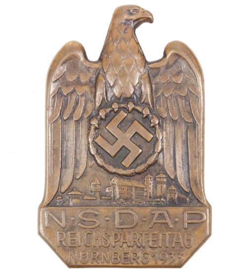 NSDAP Reichsparteitag Nürnberg 1933 badge